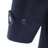 Mackintosh Made in Scotland wool blend Chester coat 36 Navy With belt Men's Used