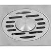 304 Stainless Steel Floor Strainer Self Sealing Shower Drain Compact Design Floor Drain  Kitchen