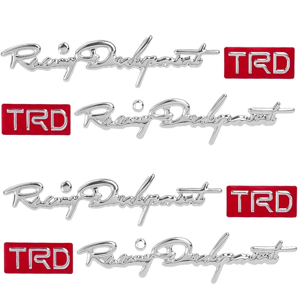 

Наклейка на ручку двери автомобиля, 3D стерео гоночная разработка, TRD узор, самоклеящаяся наклейка, модификация внешнего вида автомобиля, аксессуар для украшения