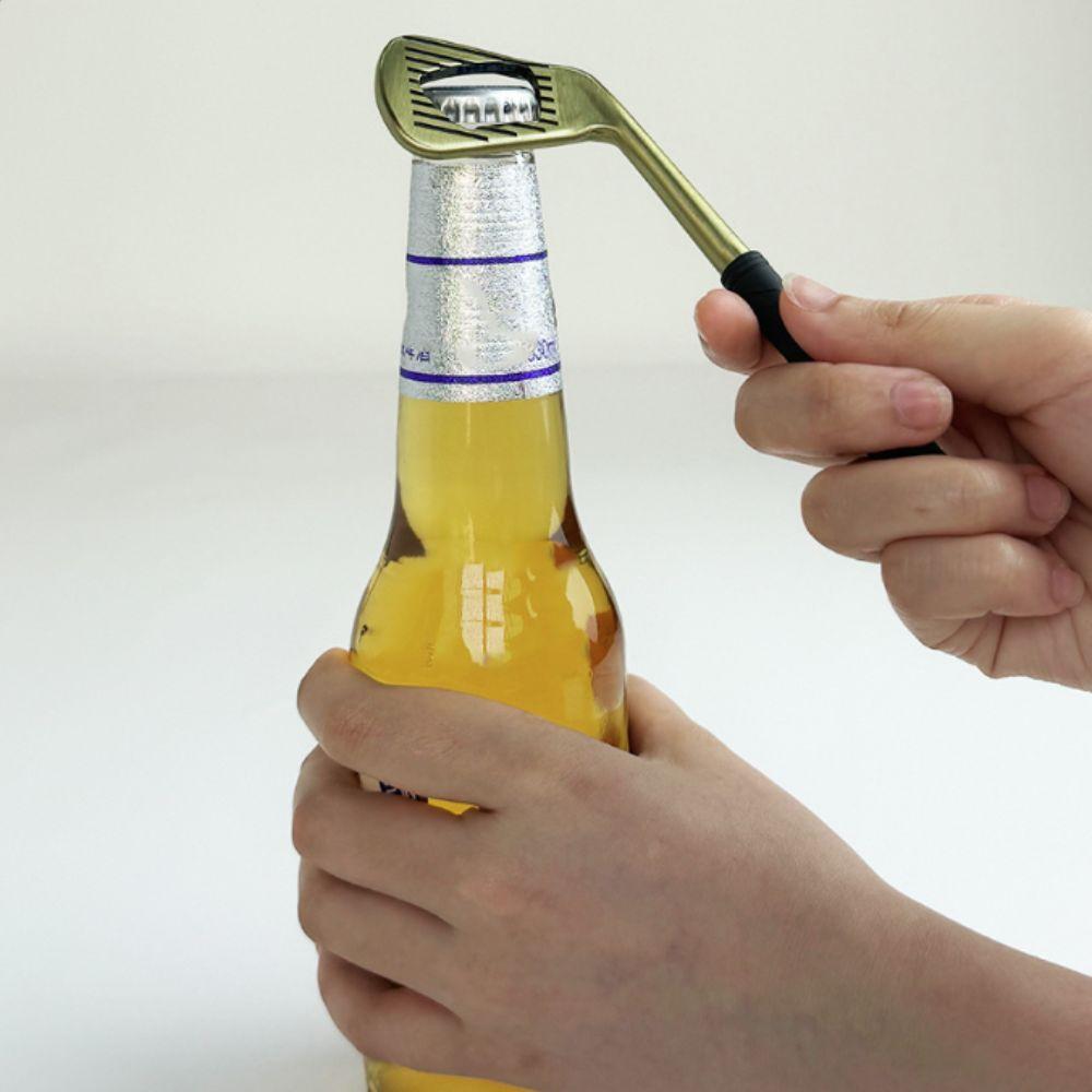 Simulate Golf Club Bottle Opener Non-deformable Bottle Cap Remover Durable Drink Opener Gift