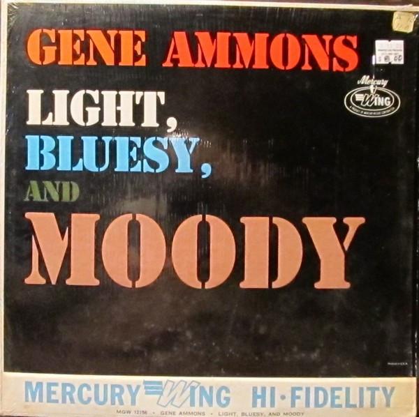 

LP Record GENE AMMONS Light Bluesy And Moody MGW12156W Mercury Wing 1963 US Jazz Used