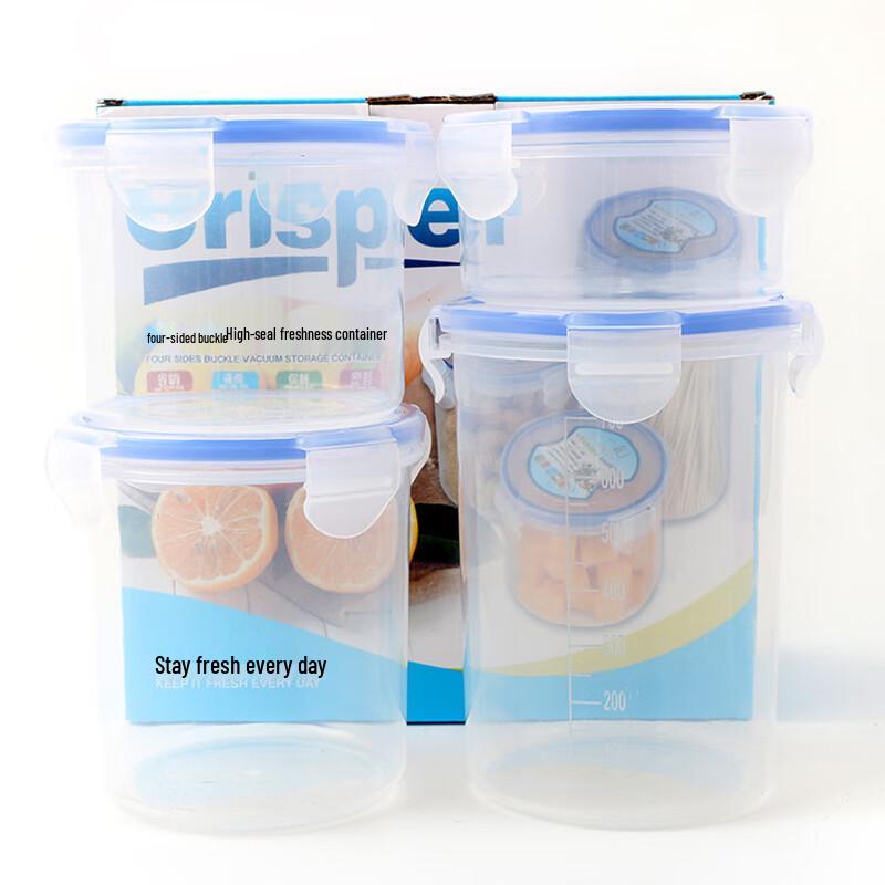 Ruhan Kitchen Transparent Plastic Food Storage Container Set