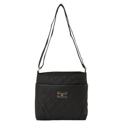 SOFIA VALENTINO Lightweight Shoulder Bag with Back Zipper, Perfect for Outings, 2511-49A1, Black