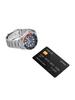 Seiko Reloj automático de acero inoxidable con bisel deportivo de 5 pulgadas SRPD53K1 Reloj 'Pepsi' para hombre