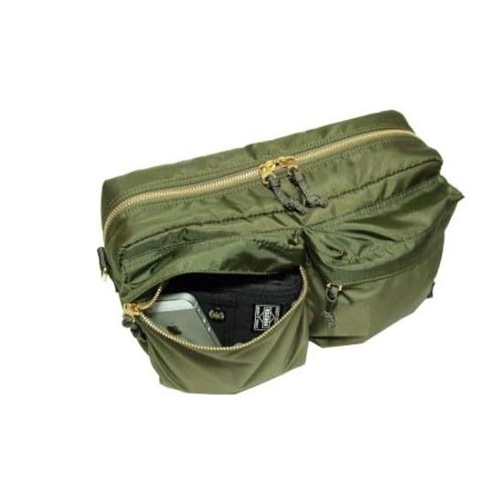 Porter Authorized Retailer Yoshida Bag Force 2WAY Waist Body Shoulder (Navy NV)