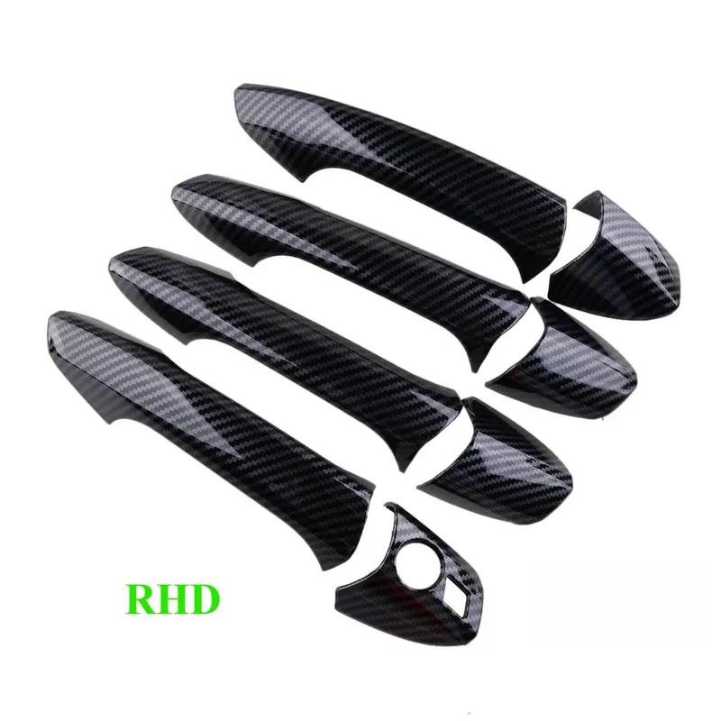 Conduite à droite / pour Mercedes-Benz W246 W204 W212 X204 W166 X166 C117 X156 W176 poignée de porte extérieure modifiée décoration bandes brillantes