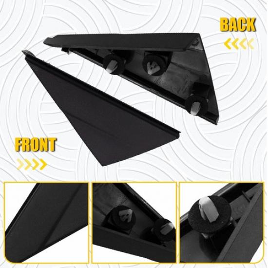 Fender Pillar Trim Mirror Corner Molding for 16-20 Hyundai Tucson 86190-D3000 EK
