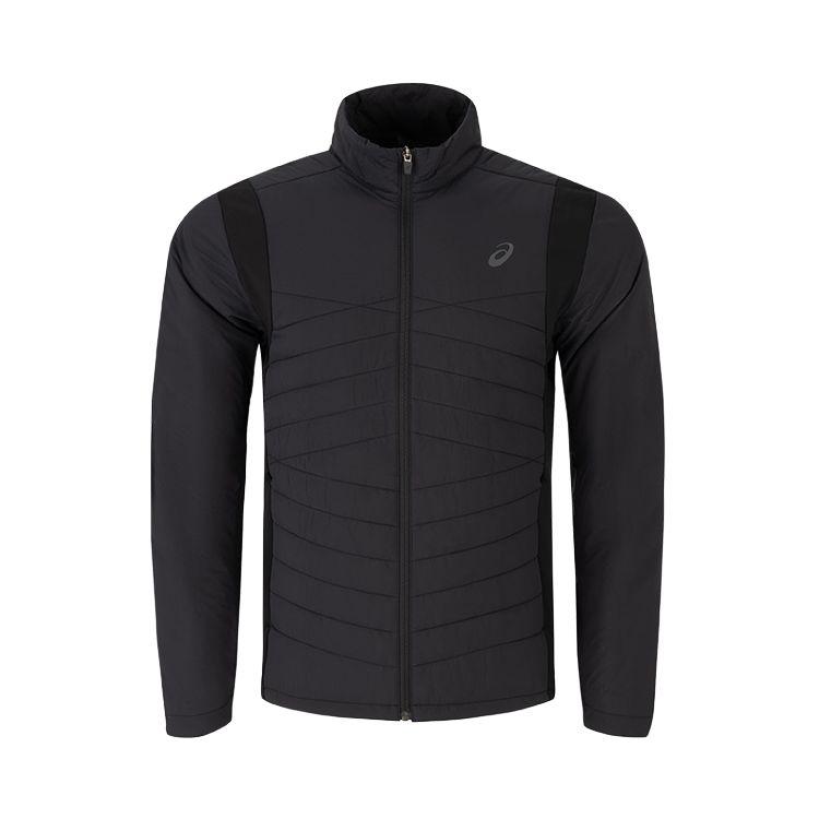 ASICS Jackets Men s Black Stand Collar Moderate Other 2011D474-001 2XL
