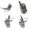 Motorcycle Steel Hydraulic Brake and Clutch Hoses, Equipped with Two M10 Brake Screws, Suitable for All Types of Motorcycles.