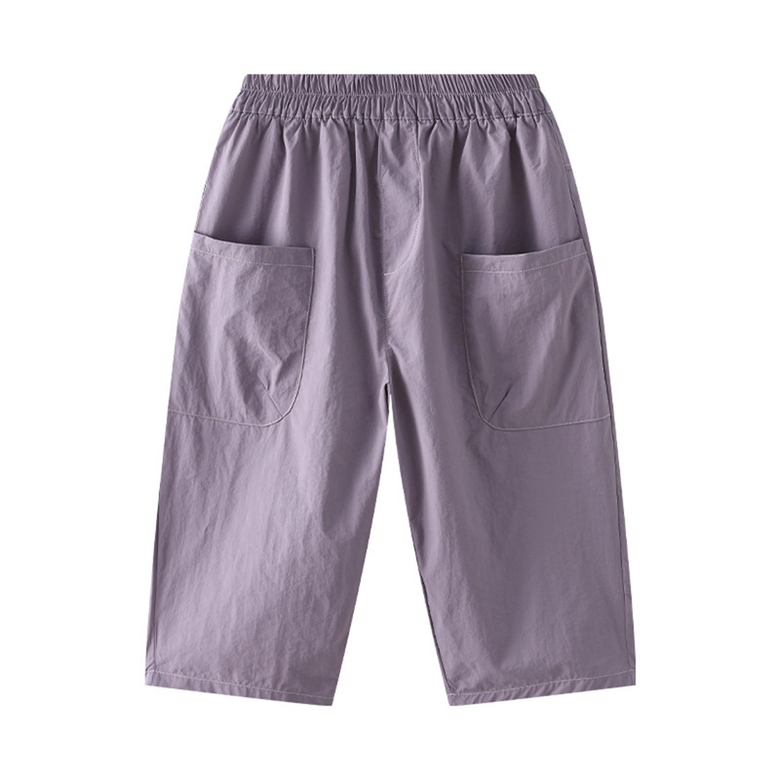 

Летние детские шорты длиной три дюйма и повседневные тонкие рабочие брюки для детей среднего возраста 150