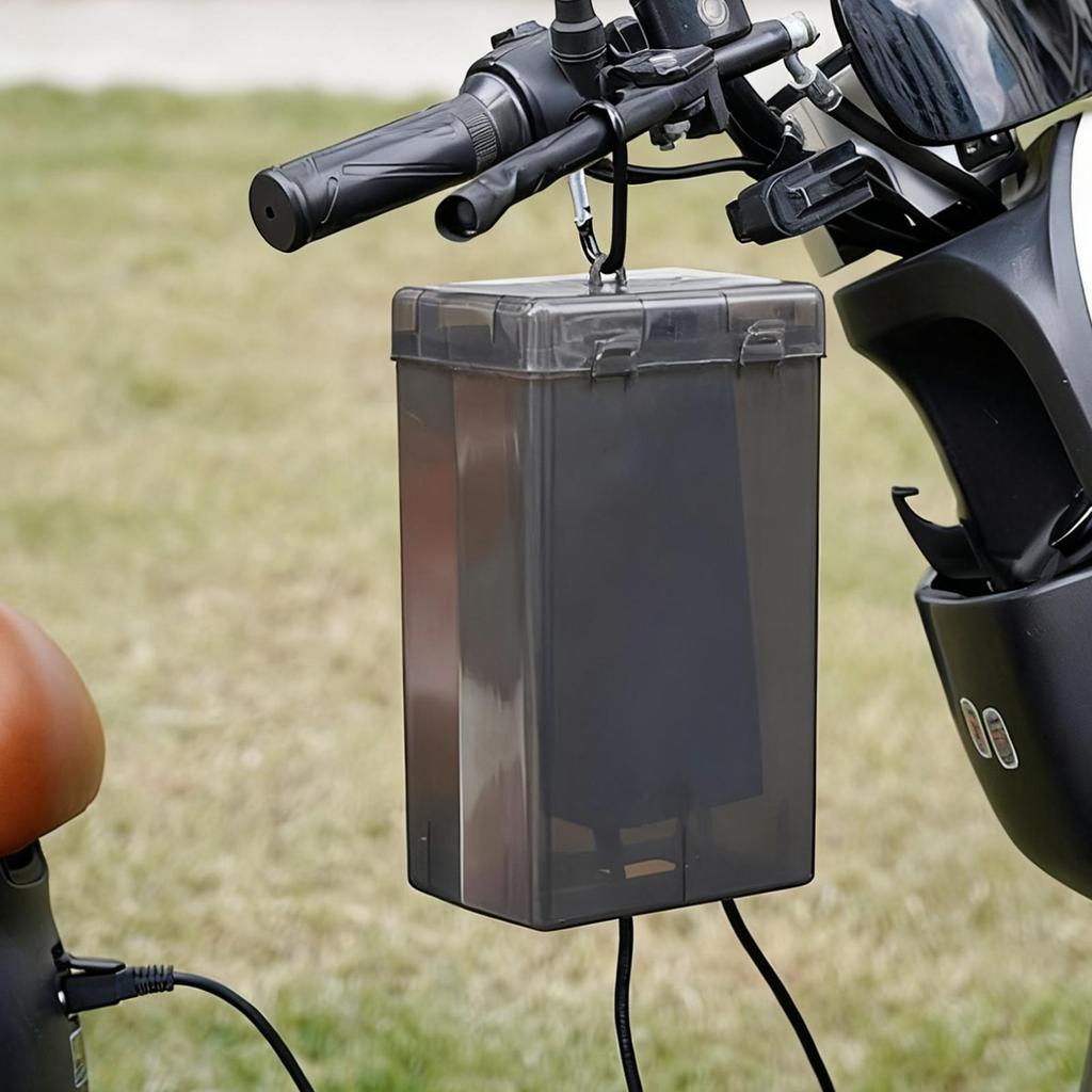 EV Charger Box Waterproof UV-Resistant Protector Electric Vehicle Charger Holder For All Weather Storage Parking Lot Outside