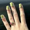 Set da 10 Pezzi Anelli Sottili per Unghie per Donne Copertura Protettiva Quotidiana per la Punta delle Dita Gioielli ad Anello alla Moda Regalo per Fidanzata Manicure