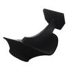 A84E-2X Shop Mannequin Bust Jewelry Necklace Pendant Earring Display Stand Holder Black-XL
