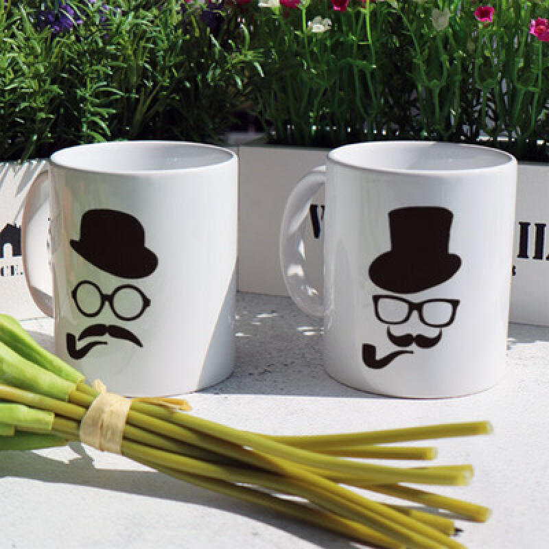 ii345-Design Mug 2p-Modern Gentleman