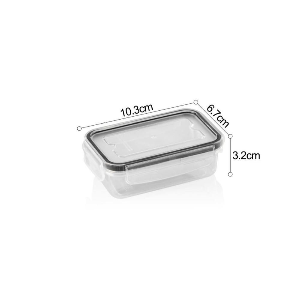 Kitchen Refrigerator Transparent PP Plastic Food Storage and Preservation Box