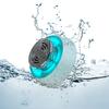 IP67 Waterproof Shower Speaker with RGB Light Rechargeable Detachable Suction Cup Stereo Sound Bathroom Bluetooth-compatible Wireless Speaker