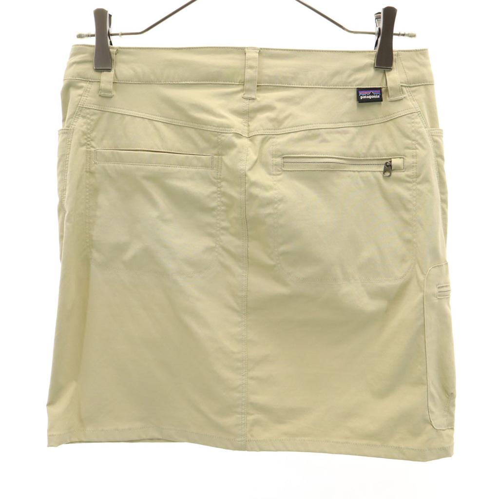patagonia Mini length Tight Skirt beige Outdoor 58315SP15 Women Used