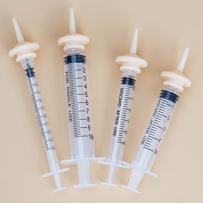 Pet Bird Feeding Nipple Newborn Dog Cat Feeding Pacifier Hamster Mini Pet Small Dog Feeding Bottle Syringe with Silicone Nipple