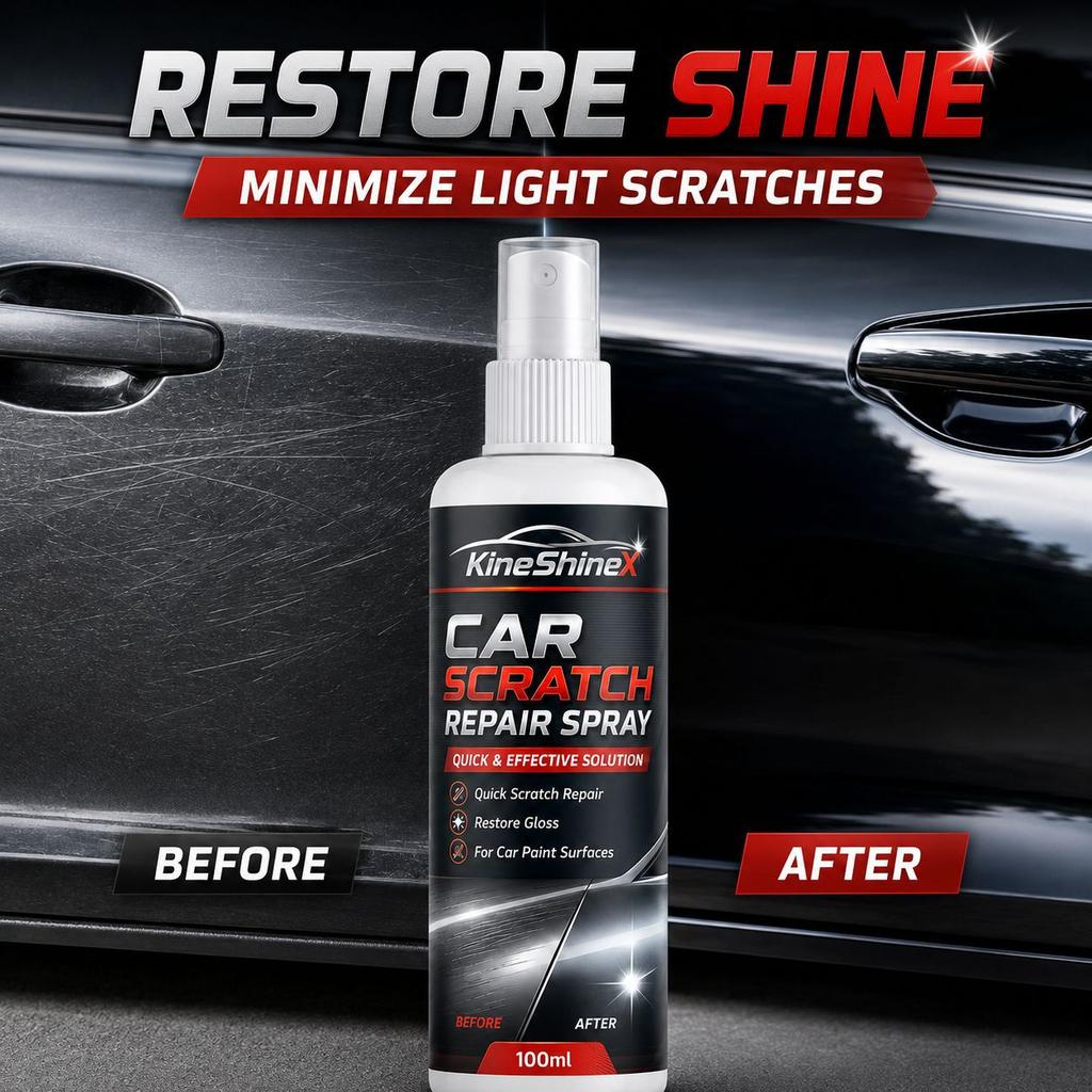 100ml Car Scratch Repair Spray, Paint Scratch Maintenance Repair Paint Polishing Seamless Repair
