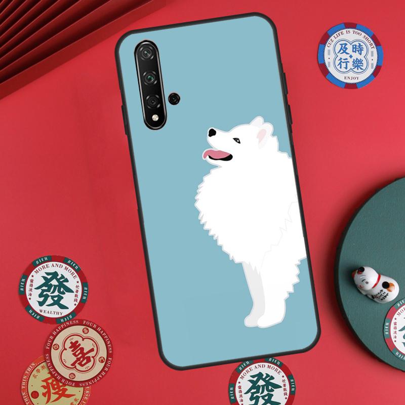Japanese Spitz Dog For Huawei Nova 5T 9 10 SE 7i 8i 11i 12i Y73 Y72 Y61 Y91 Y60 Y70 Y90 P20 P30 P40 Lite Case