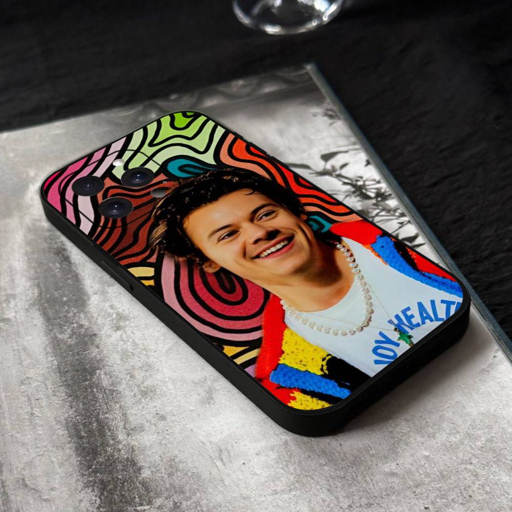 H-Ha-rry-Sty-les Phone Case Silicone Soft For IPhone 17 Air 16 15 14 13 12 11 Plus Pro Max Plus