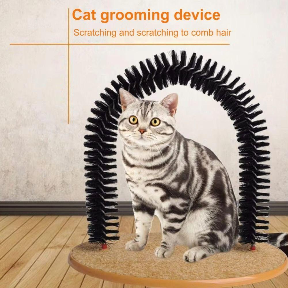 Wear-resistant Hair Brush Cat Scratching Toy Kittens Interactive Toys  Cat  Supplies