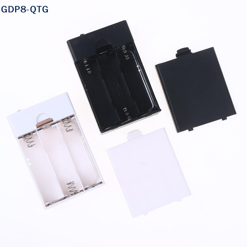 1Pcs Built In USB Battery Holder With Switch And Cover 3AA 4.5V Battery Box AA Battery Case DIY Accessories