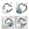 Flower Wreath Garland Wall Hanging for Valentine'S Day Farmhouse Decoration