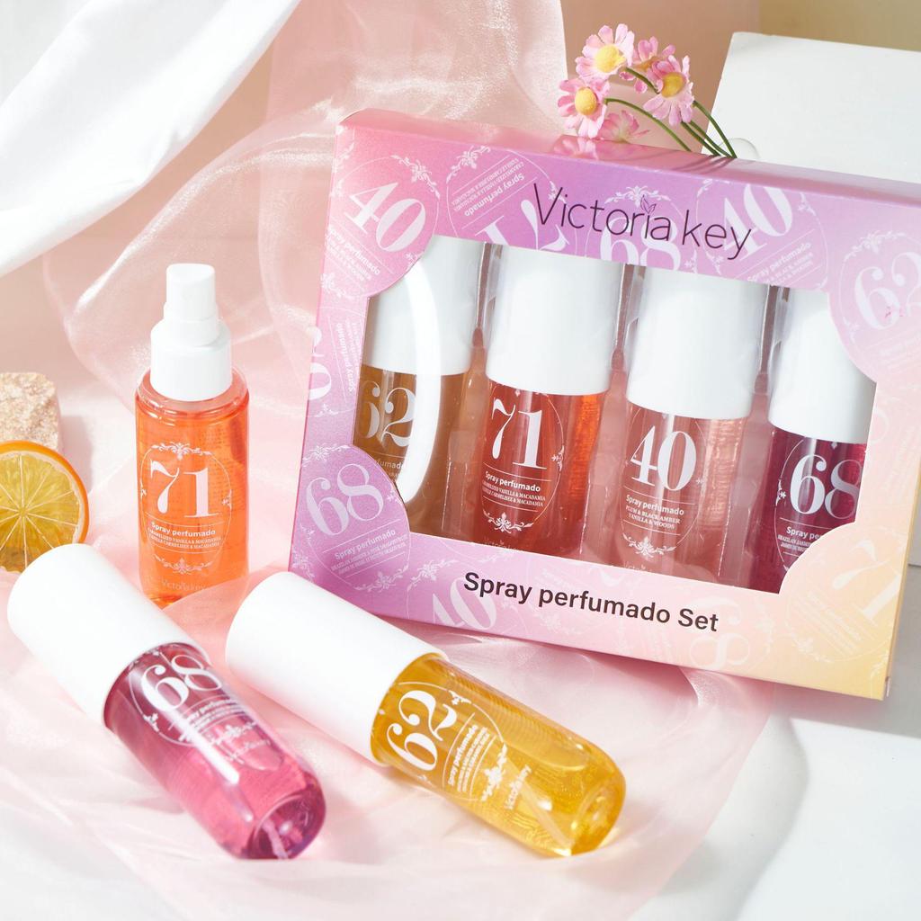 Cross 18 Styles Alcohol-Free Brazilian Perfume Mist for Body & Hair - Long-Lasting Women's Fragrance