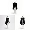 Gothic Cosplay Cape With Polyester Material For Stage Costume And Roleplaying
