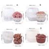Flower Molds Rose Casting Molds Silicone Mould Plasters Molds Epoxy Resin Molds for Home Decoration J0MC