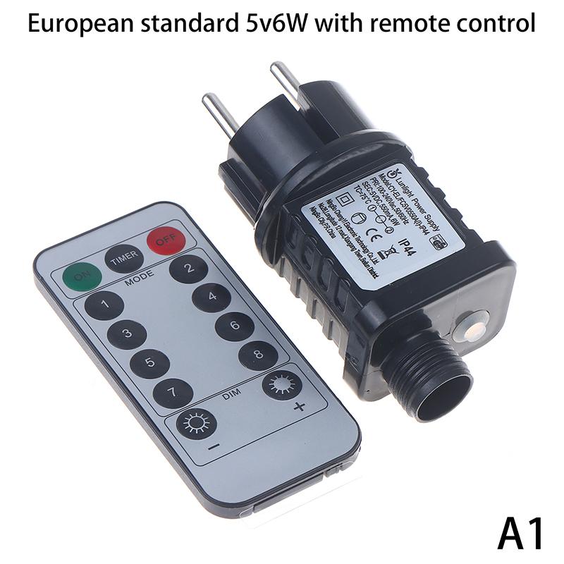 Eu Us Uk Plug Ac 220V 110V To 31Vdc 6W 24V 5V Transformer Plug Power Supply Ip44 8Modes Led Lamp Driver Switch Adapter