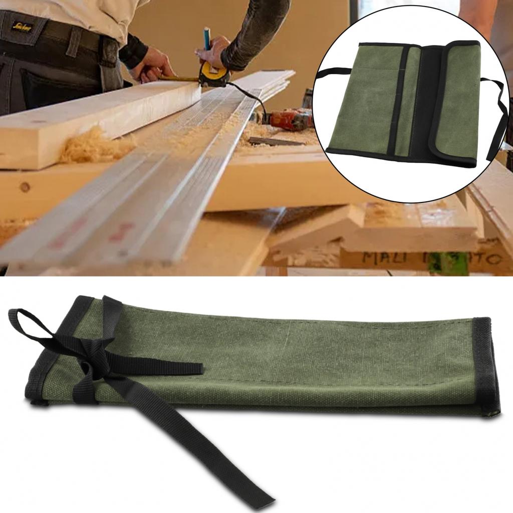1 PC Tool Bag 33x27cm Green Hanging Tool Multi-Purpose
