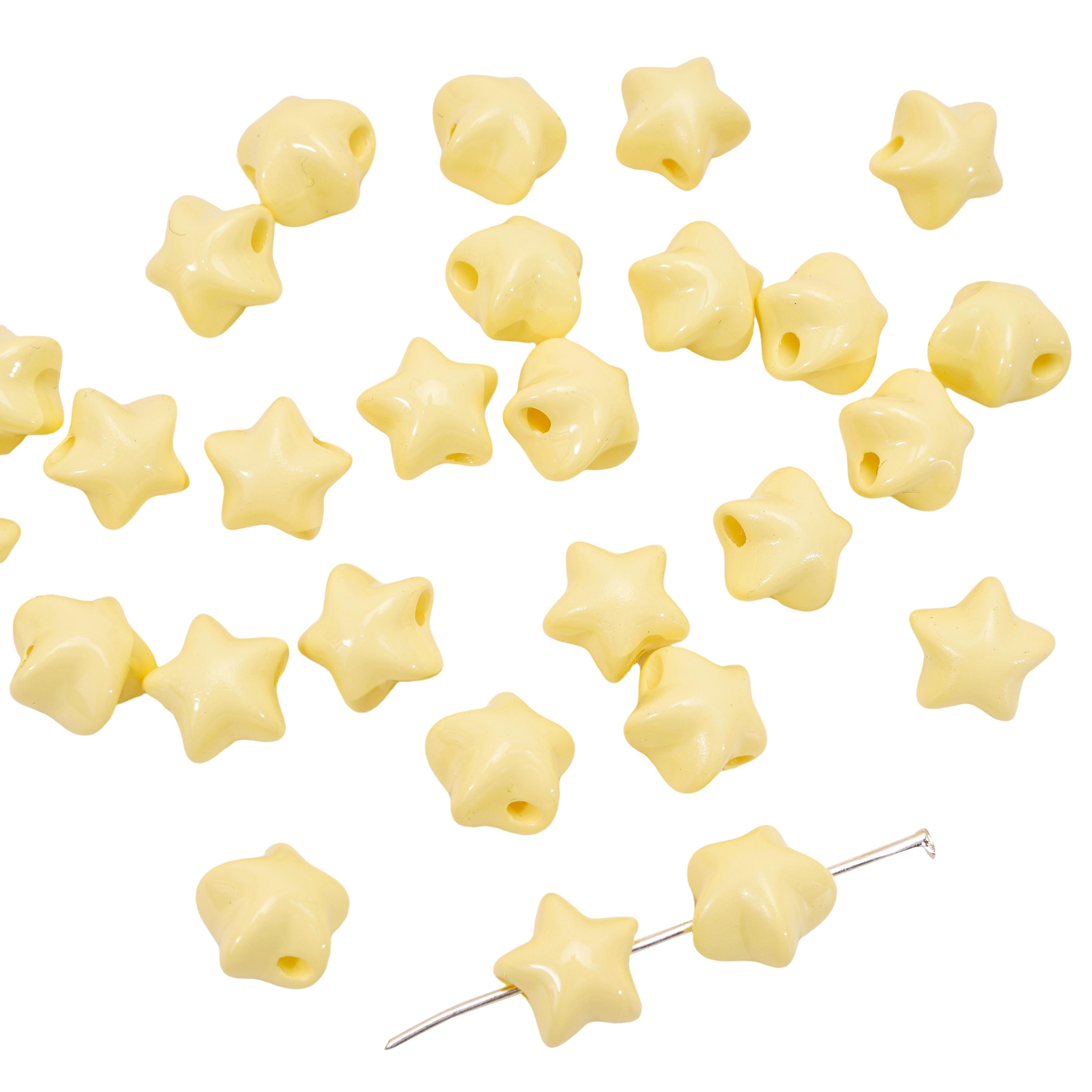 

5 шт. Акриловые бусины-звездочки Шармы DIY Браслет Ожерелье Для Изготовления Ювелирных Изделий Аксессуары