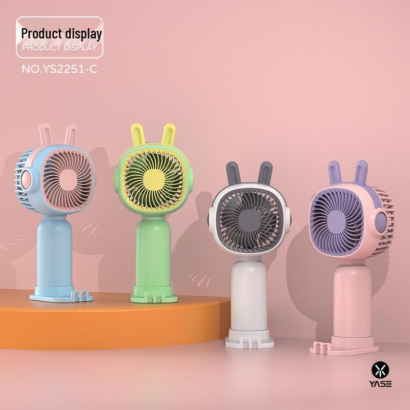 New Flower Mini Portable USB Handheld Fan - Summer Fresh and Compact Electric Fan