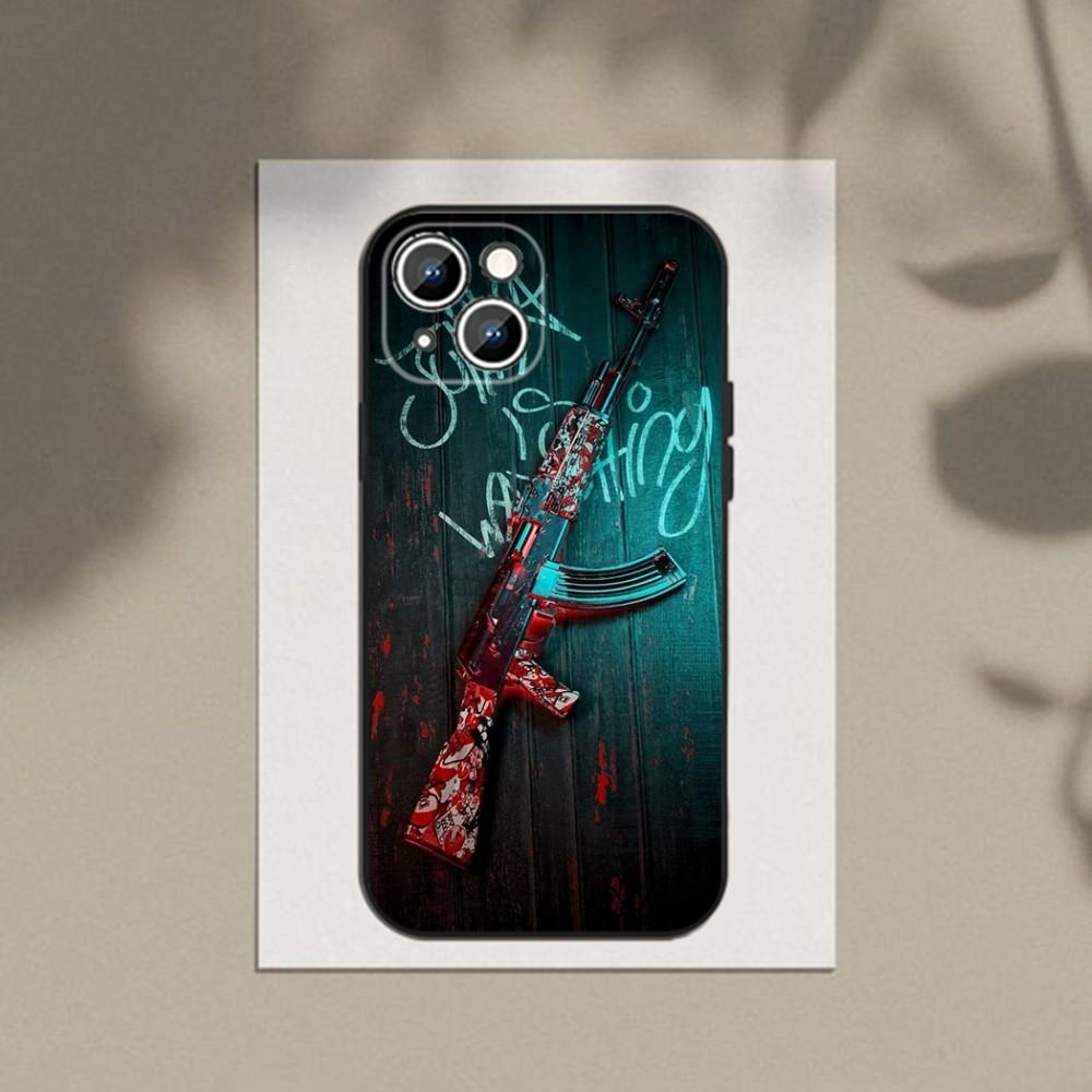 Game CS Clear GO Phone Case Phone Case For Apple iPhone 15,14,13,12,11,XS,XR,X,8,7,Pro,Max,Plus,mini Silicone Black Cover