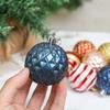 6szt 6cm bombki choinkowe ozdoby choinkowe wiszące zawieszki Navidad Noel noworoczny świąteczny wystrój imprezy do domu