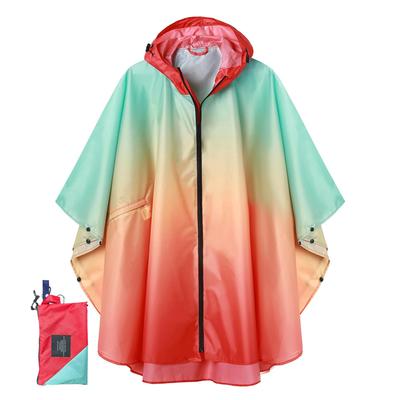 Sanwaame Rain Cycling Ultra Ultra and Perfect for Heavy and Outdoor and Includes Pockets and Storage Available In Large Women's Poncho, Raincoat,