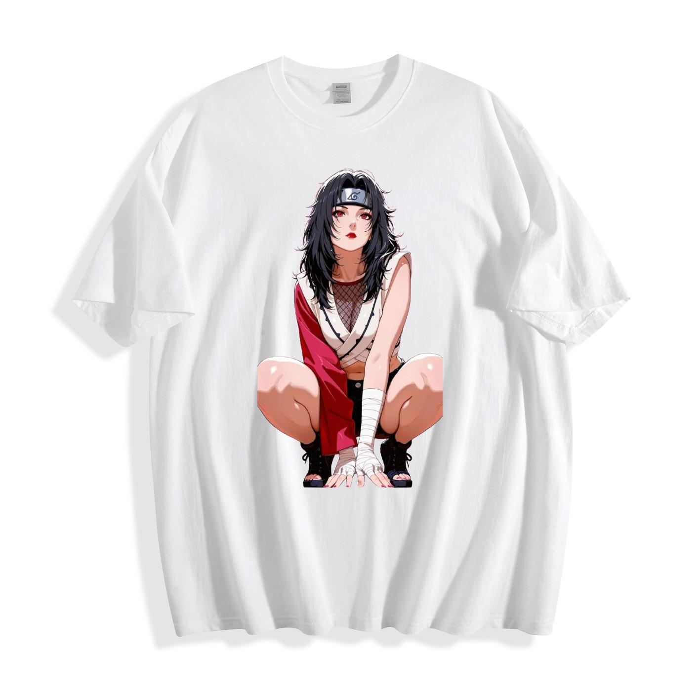 Naruto Kunoichi Graphic T-Shirt - Stylish Anime Design Unisex Tee XL