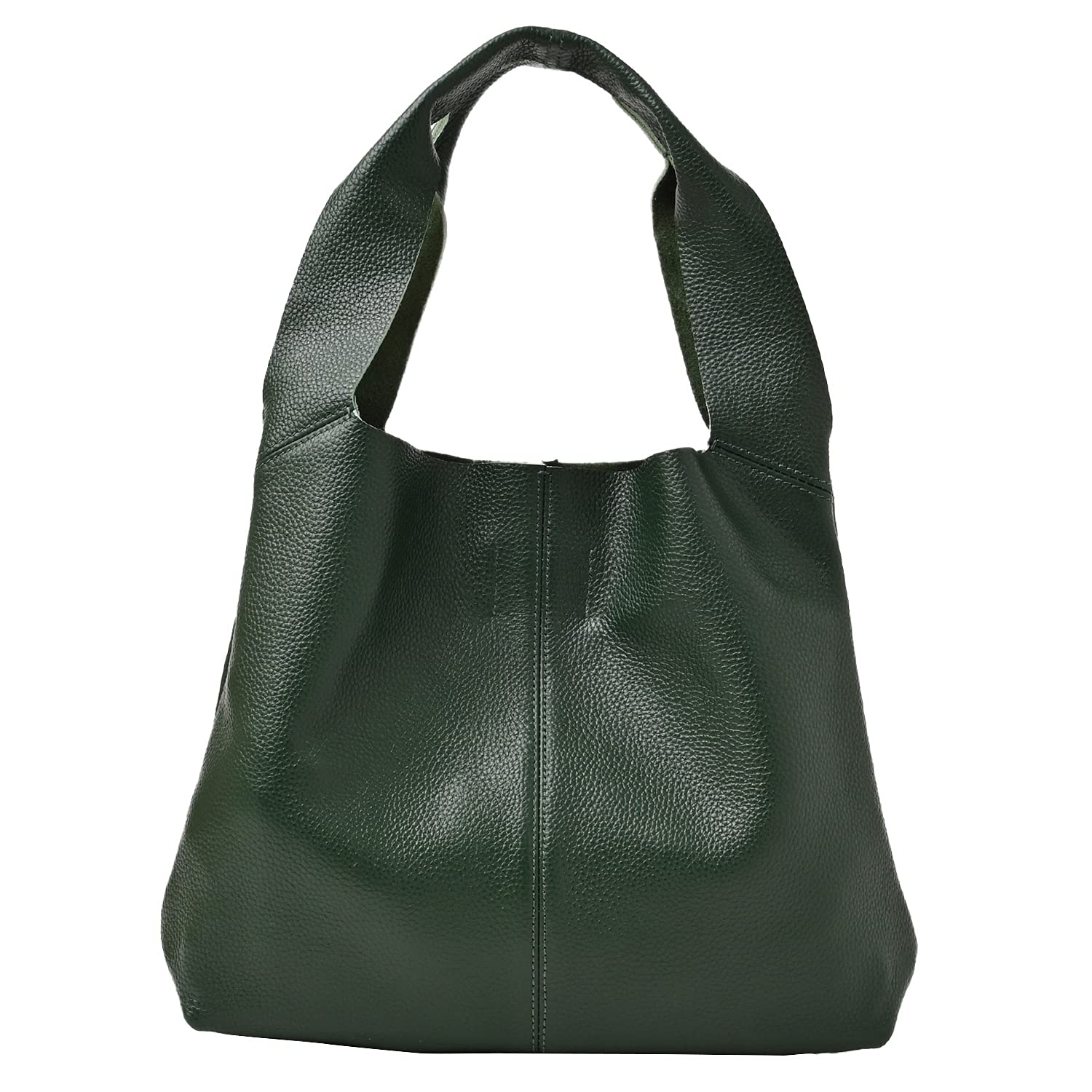 

Genuine Leather Tote Bag Leather Bag Commuting Small Petit Manon Ivy Green [Notre Favorie] Women s