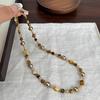 A Niche Bead Style Minimalist Sweater Necklace