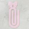 6Pcs Oversized Acrylic Paper Clip Bookmarks Book Page Holder Clip Document Organiser Clamp For Journal Planners Notes