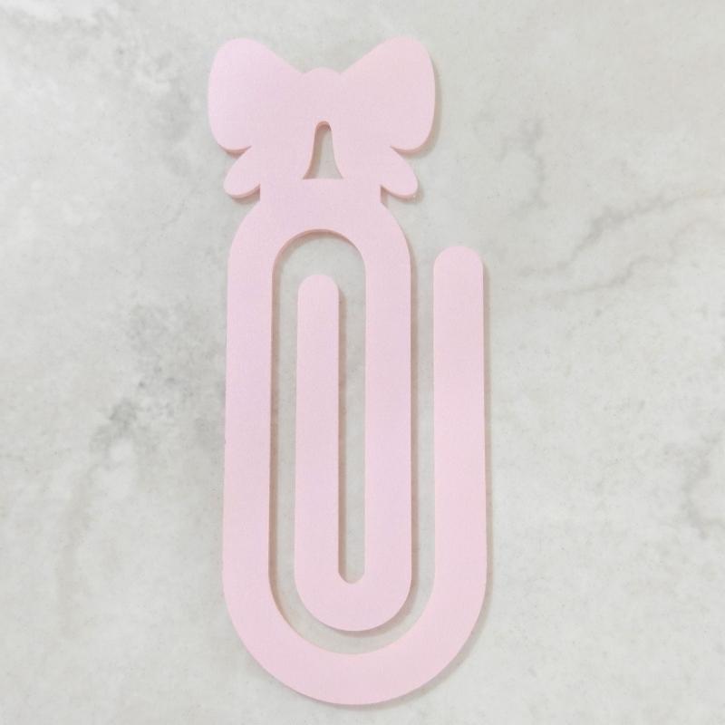 6Pcs Oversized Acrylic Paper Clip Bookmarks Book Page Holder Clip Document Organiser Clamp For Journal Planners Notes