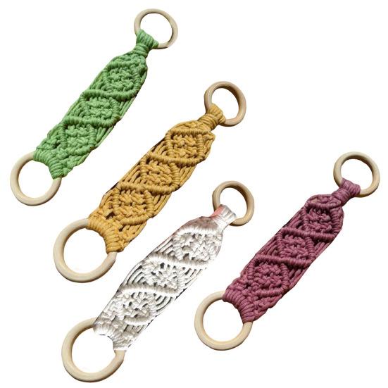 Kitchen Towel Hanger Dish Towel Ring Easy to Hang Widely Used Kitchen Crochet Hanging Ring Dish Towel Hanger Decoration