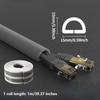 1m PVC Cable Tray Exposed Installation Self Adhesive Invisible Decoration Household Cable Network Cable Concealment Soft Tray