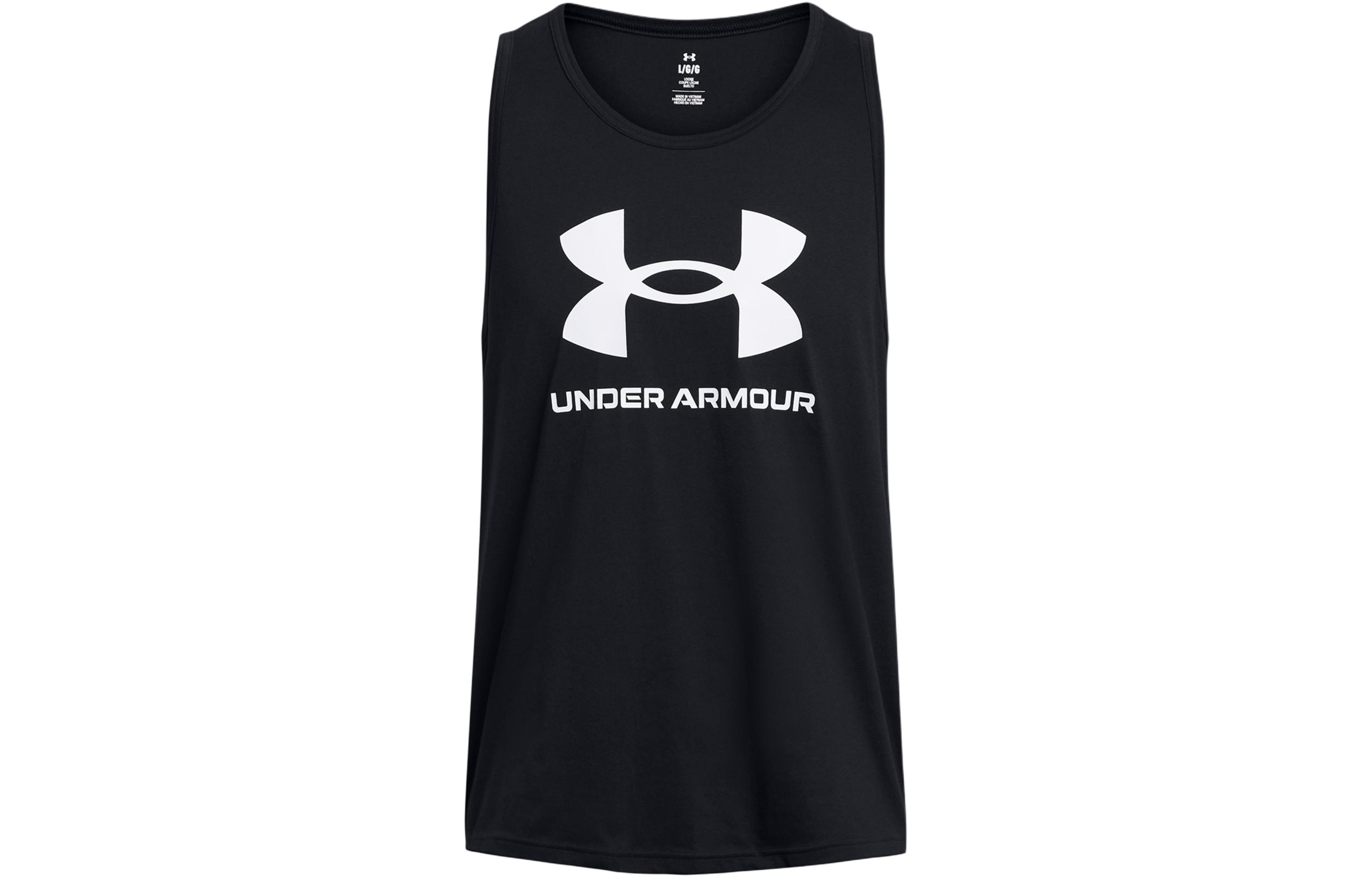 Under Armour Tank Top Men s Black 1382883-001 M