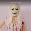 Halloween Scary Costume, Sadako Cosplay, Red spirit Bride Dress, Women White Child L