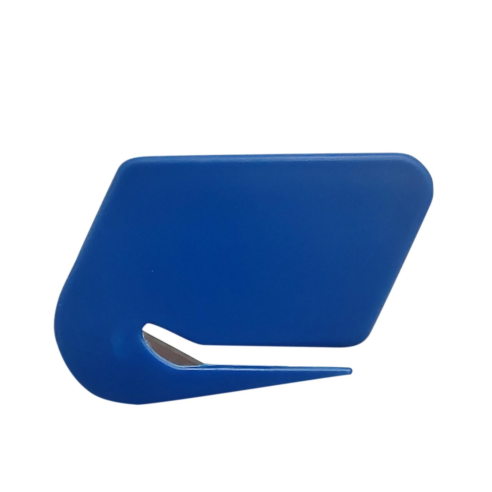 

Нож для вскрытия писем, резак для конвертов - Почтовый ножДля офисов, дома и деловых поездок - Открыватели со скрытой защитой One Size синий