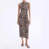 2025 European & American Women's Sexy Sleeveless Slim Fit Long Dress - New Style, Fashionable, Elegant