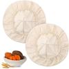 3Pcs Oval/Round Bread Fermentation Basket Cloth Lining Dough Basket Cover Fermentation Cloth For Cake Kitchen Tool